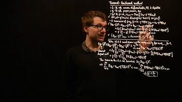 Forward-backward method IV: Convergence to an optimal point