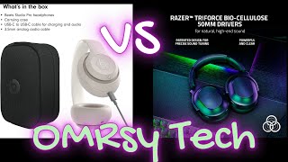 مقارنة بين سماعات بيتس  و  رازار Razer Barracuda Pro VS Beats Studio Pro