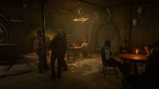 Anachronistic Medieval Tavern Ambience in a Wild West Saloon;  Mood Experiment