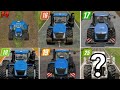Farming simulator|Fs14 vs Fs15 vs Fs16 vs Fs17 vs Fs18 vs Fs25?|Tractor Power|gameplay|