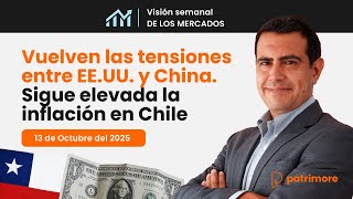 Tensión Entre Estados Unidos Y China E Inflación En Chile Elevada - Visión Semanal De Los Mercados