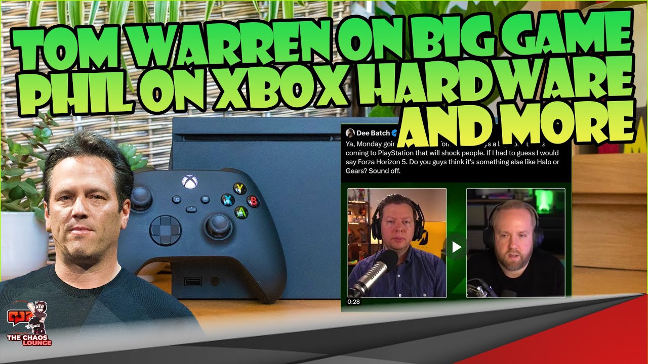 Tom Warren Computer Tom Warren on Big Game, Phil Spencer on More Consoles and More! - YouTube