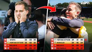 10 ZENUWSLOPENDE DEGRADACIJA EREDIVISIJOJE
