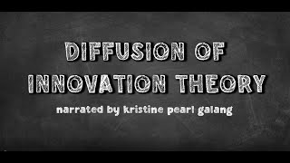 DIFUSSION OF INNOVATION DOI THEORY