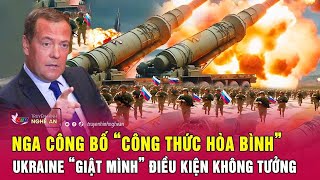 Nga công bố “công thức hòa bình”, Ukraine “giật mình” điều kiện không tưởng | Nghệ An TV