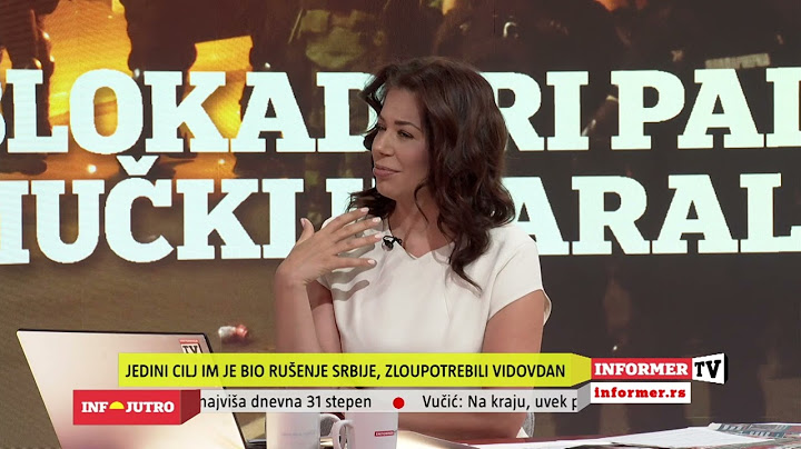 INFO JUTRO - Blokaderi zloupotrebili Vidovdan - jedini cilj im je bio rušenje Srbije!