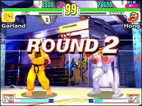 SFIII: 3rd Strike - Ken [Garland] vs Dudley [Hong]
