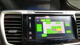 2017 Honda Accord driver distraction & Diagnostic screenshot 5