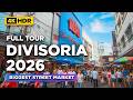 Philippines BIGGEST Street Market Tour Of DIVISORIA 2026 Bargain Shopping And 168 Mall Tour