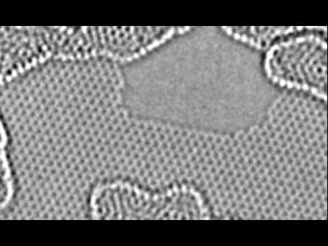 electron microscope images atom