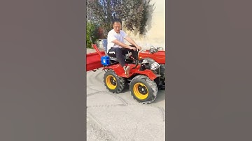 agricultural machinery #tractor #one machine for multiple uses saves time, effort and manpower
