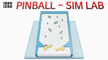 [1DAY_1CAD] PINBALL - SIM LAB (Tinkercad : Design / Project / Education)