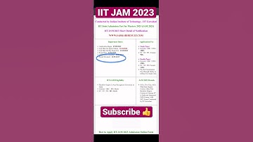 IIT JAM 2023 result #iit #iitjam #result #iit2023 #result2023 #iit_motivation @Jobsakhiofficial