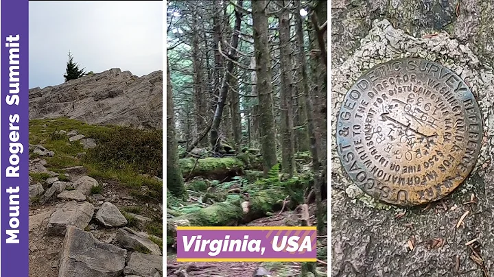 Mount Rogers Summit - Highest Natural Point in Vir...