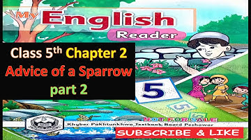Class 5th English Unit 2 part 2   KPK text books 2020  Salman Ali