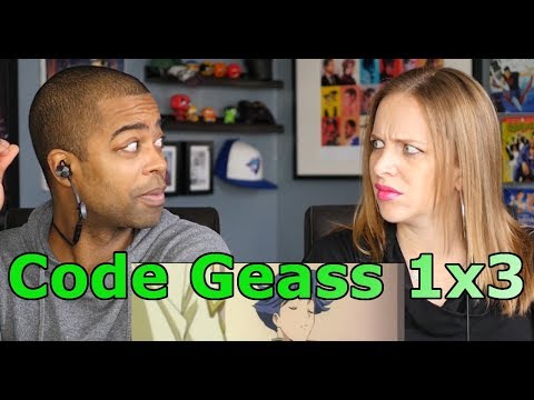 UNCUT Code Geass 1x3 "The False Classmate" (REACTION 🔥)