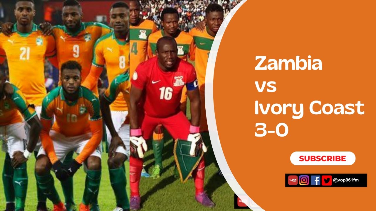 Zambia vs Ivory Coast 30 Africa Cup of Nations HIGHLIGHT l SPORT