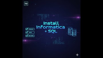 Les 0: Informatica PowerCenter + SQL installatiehandleiding (stap voor stap 2025) | Domein, repos...