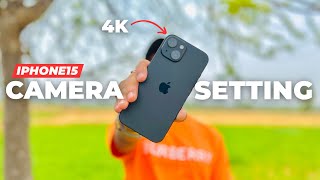 iPhone 15 camera settings | iPhone camera settings | best camera settings for iPhone 15 | devhr71