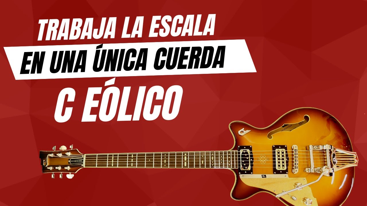 Improvisa con una sola cuerda | C Eólico | Modo Eólico