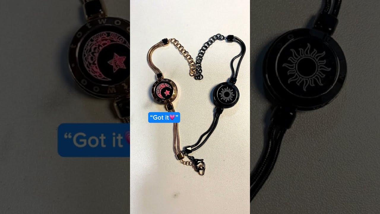 Totwoo Couple Touch Bracelets For Long Distance Relationship
