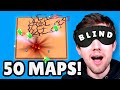 BLIND BRAWLER auf 50 MAPS WÄHLEN! 🙈😱 Brawl Stars Challenge