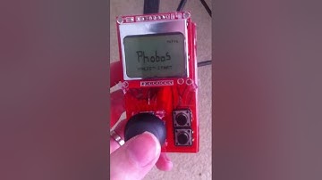 Phobos arduino gameboy style prototype intro