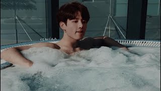 Hot tub Jungkook asmr late Valentine’s Day edition (kisses) (FAKE SUBS) 17+