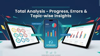 Full Analysis | Progress Report, Student Answers, Error & Topic-wise Analysis with Ranks in Onesaz