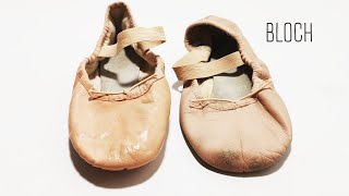 Bloch Full Sole Leather Ballet Shoes Spa