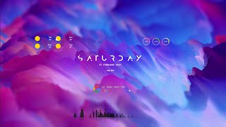 Give Your Windows 10 Abstract Cloud Look using Live Wallpaper & Rainmeter Skins Feb 2021! screenshot 2