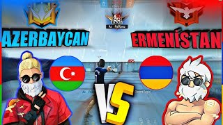 FREE FİRE AZERBAYCAN 🇦🇿 VS Eremenistan 🇦🇲 1vs1