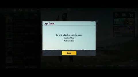 What Is Pubg Mobile Server Is full and you are in queue