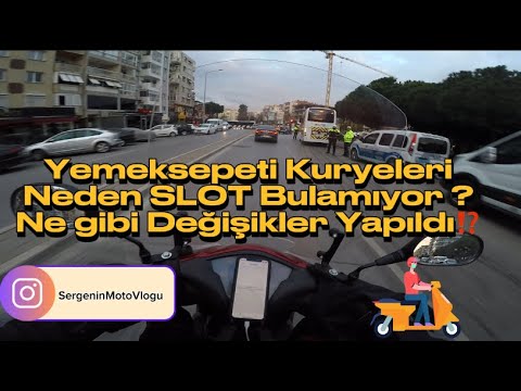 Yemeksepeti Kuryeleri NEDEN SLOT BULAMIYOR ? Ne değişikler Yapıldı ? #yemeksepeti #kurye #motovlog