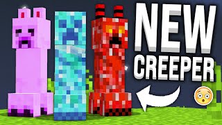 LES NOUVEAUX CREEPERS DE MINECRAFT... (dingue)