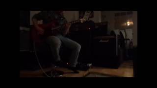 Guitar improvisation. Tuning: C-G-C-G-C-D.