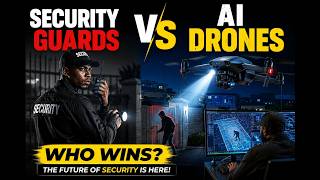 How AI Drones Will Replace Traditional Security Guards | The Future of Security