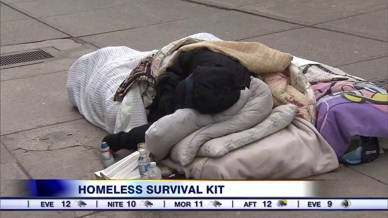 Video The homeless survival kit YouTube