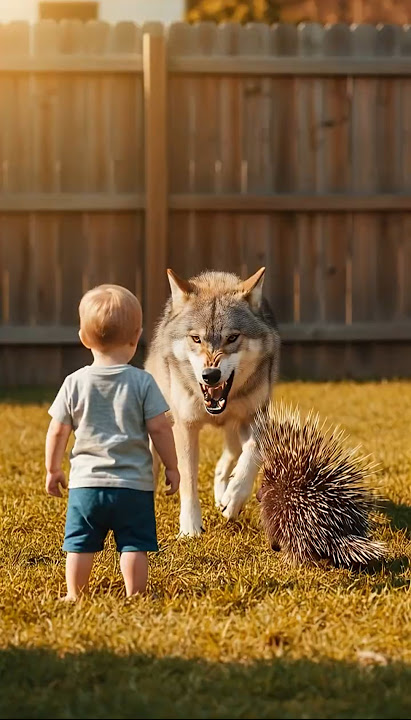 The Wolf Targeting the Child, Getting Harshly Punished 🐺👶💥