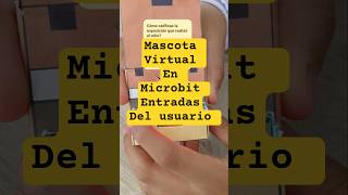 Proyectos de programación para niños en makecode microbit Mascota Virtual #microbit #aulasteam #dry