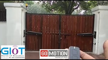 Giot Motorised Swing Gate: Comunello Automation