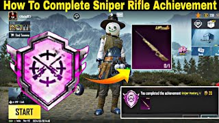 How To Complete Sniper Mastery Achievement In Bgmi | Pubg Mobile | How To Complete Sniper Mastery