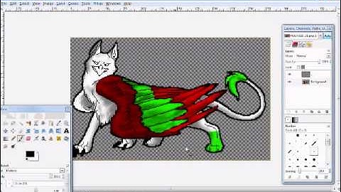 How I color Poses with GIMP 2.6 (Part 2)