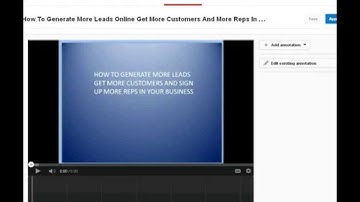 How To Add A Subscribe Annotation Button To Your Videos - Tutorial