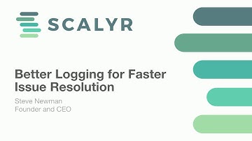 Jenkins World 2017: Better Logging for Faster Issue Resolution