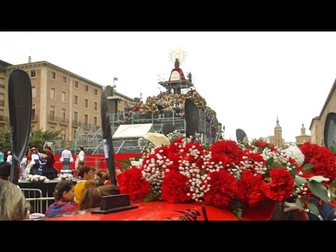 Ofrenda fluvial a la Virgen del Pilar 2016 || Monkayak