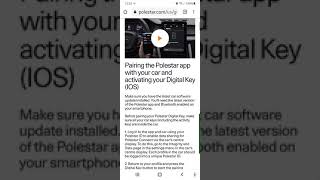 Update released about the Polestar 2 mobile app. screenshot 5