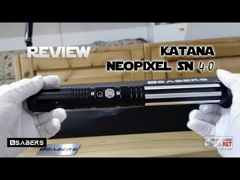 Nsabers — Review Lightsaber Katana Neopixel SN 4.0 & Fodero