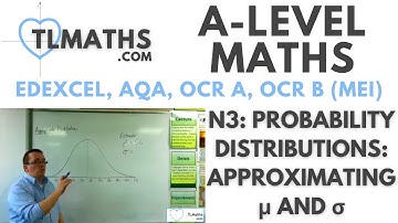 A-Level Maths: N3-02 Probability Distributions: Approximating μ and σ