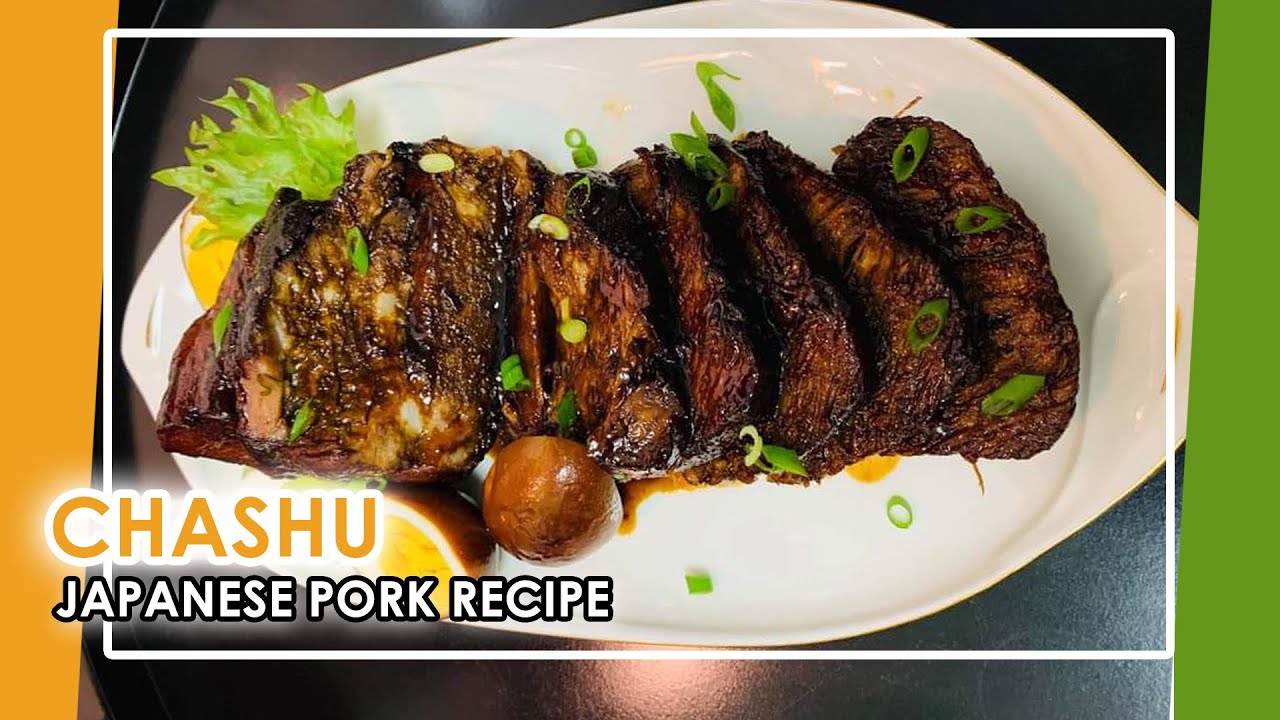 HOW TO MAKE CHASHU JAPANESE PORK RECIPE Cebuana Ako YouTube